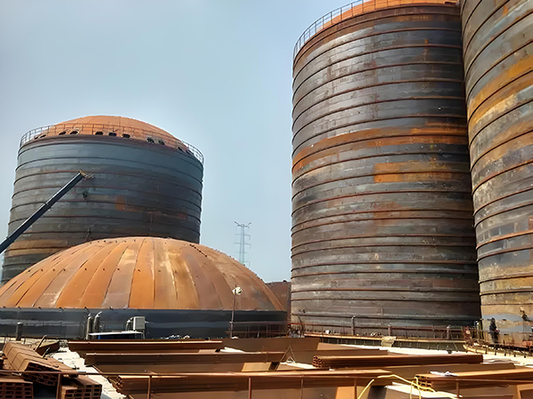 玛纳斯焦粉钢板仓